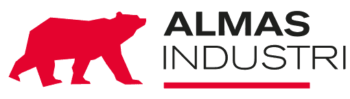 Logo de Almas Industries, empresa formada por AEDIA
