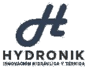 Logo de Hydronik, empresa formada por AEDIA