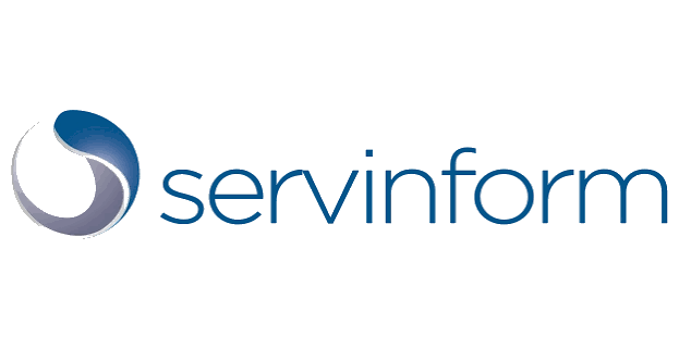 Logo de Servinform, empresa formada por AEDIA